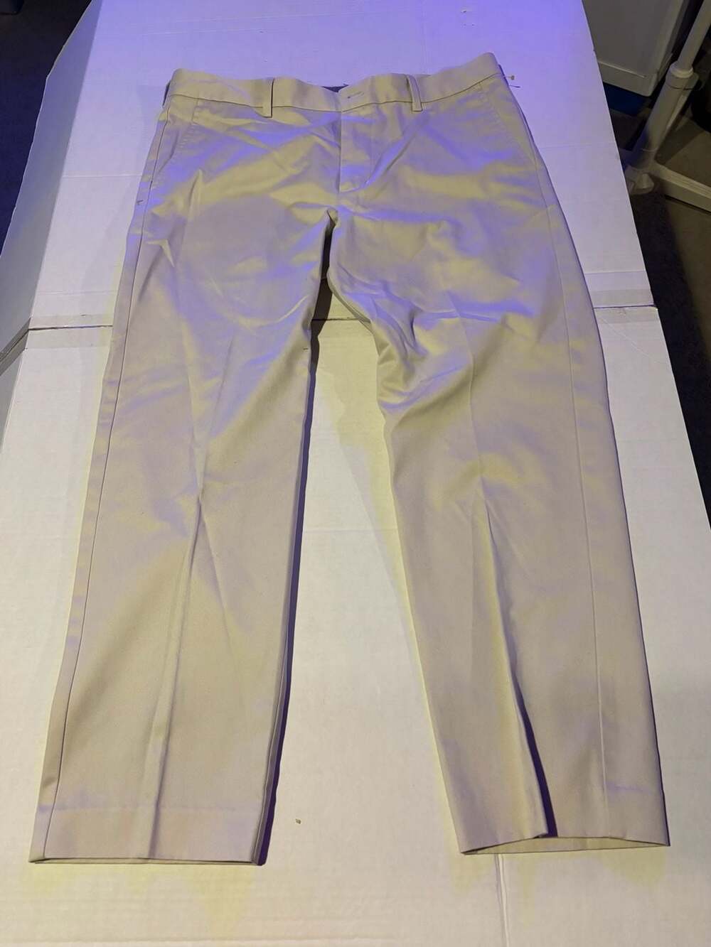 Nordstrom Men's Shop Slim Fit Beige Dress Pants Size 34x30